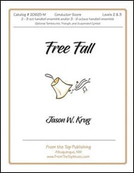 Free Fall Handbell sheet music cover Thumbnail